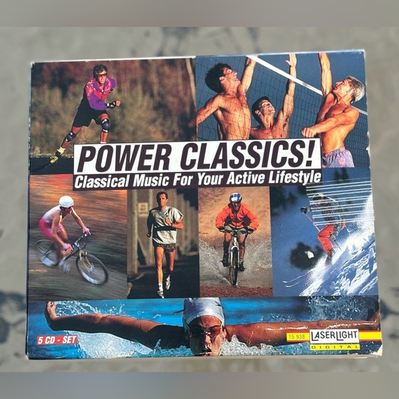 Power Classics!!! Classical Music For Your Active Lifestyle 5 CD Set - Picture 1 of 5